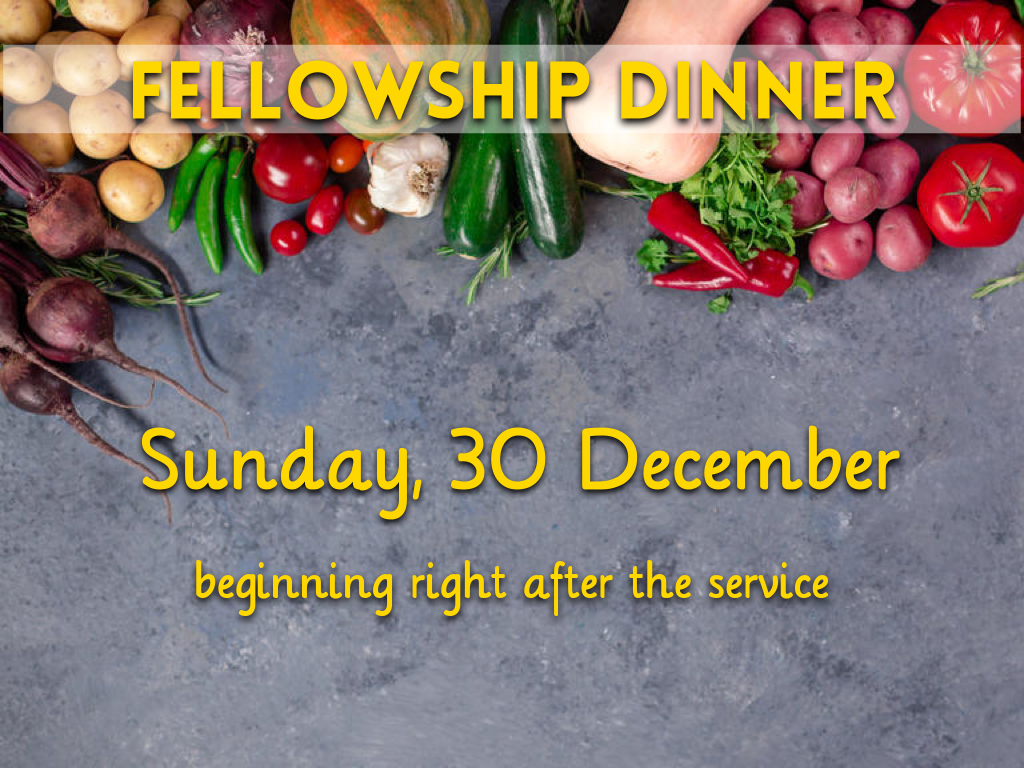 Year-End Fellowship Dinner – Church of the Good Shepherd